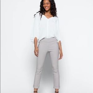 Stitch Fix Tribal Fia Cuffed Cropped Trouser Grey Size 16
